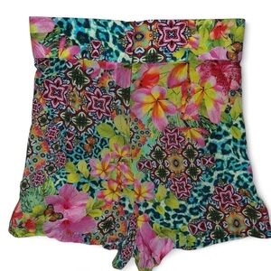 Floral Multicolor Women's Shorts